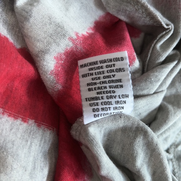 NWT HIGH FIFTH Gray Background with Stars & Stripes Gold Stud Tank Top Size:XL - Picture 7 of 8